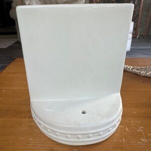 Nora Fleming L6 PEARL DOT Vertical Napkin Holder Stoneware